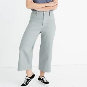Madewell Slim Emmett Wide Leg Crop